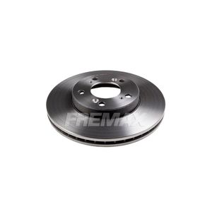Par Disco Freio Dianteiro Ventilado 282Mm 5 Furos S/ Cubo Bd2586 Fremax