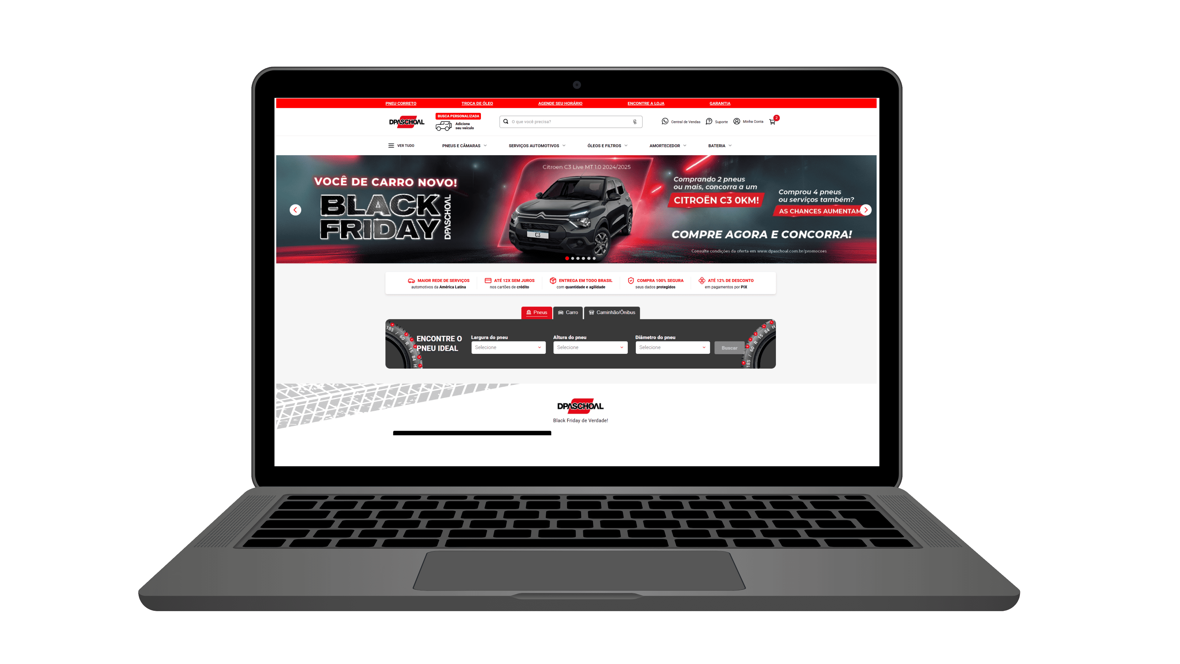 Imagem do item 2 dos passos de promoção da página de Black Friday