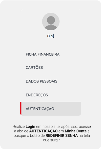 Imagem sessão minha conta